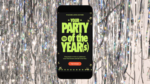 Spotify app showcasing the new feature revealing users’ all‑time top music and listening stats.