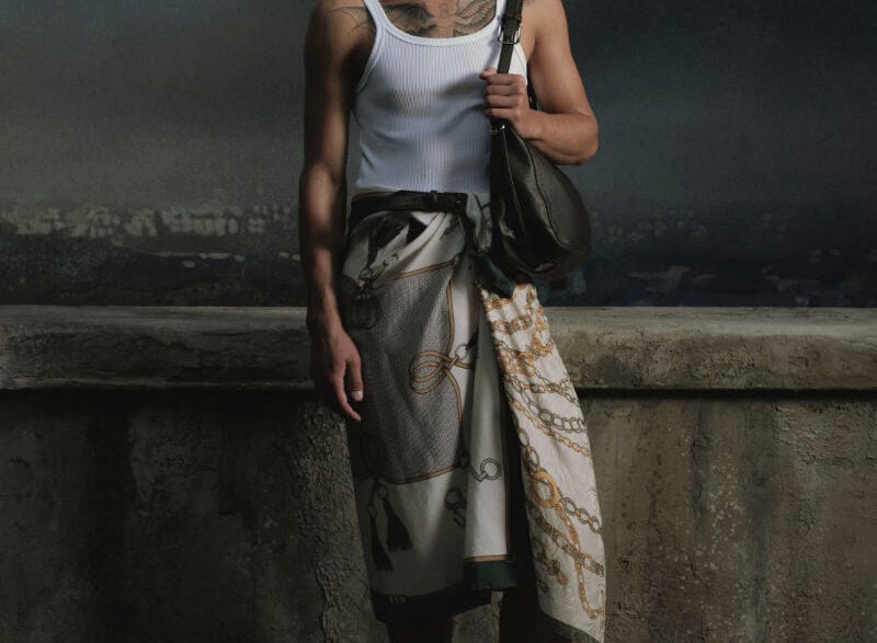 Magliano Spring Summer 2027 menswear collection featuring poetic summer styling and lived-in tailoring