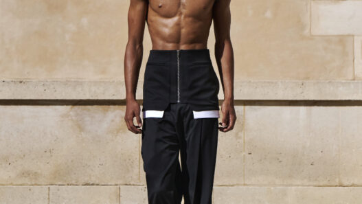 Valette Studio Spring Summer 2027 Dandys Dada runway look at Paris Fashion Week.