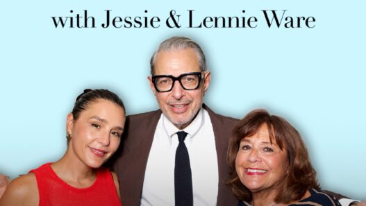 Jeff Goldblum joining Jessie and Lennie Ware for the Table Manners podcast