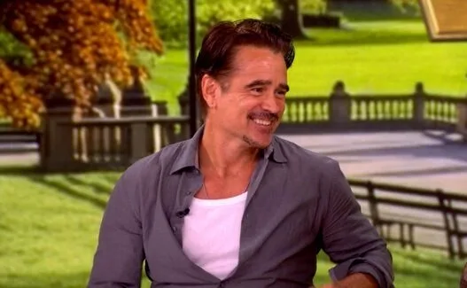 Colin Farrell appearing on The View to discuss Sugar, Tom Cruise and The Batman Part 2.
