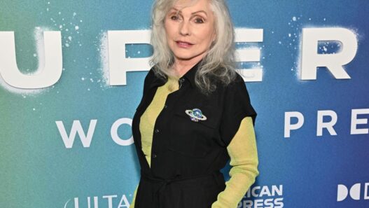 Debbie Harry attends the Supergirl New York premiere.
