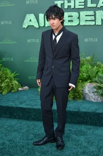 Gordon Cormier at the Avatar The Last Airbender Season 2 premiere event in Los Angeles.