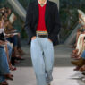 AMI Paris Spring/Summer 2027 runway look featuring relaxed menswear styling