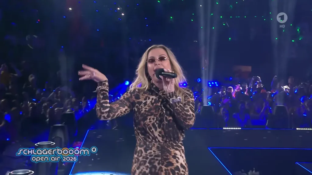 Anastacia singing live at Schlagerbooom Open Air 2026