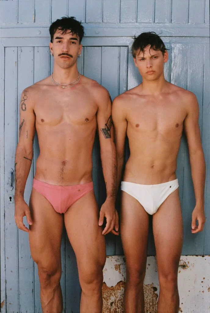BIBENCIA summer capsule look photographed in warm Mediterranean light