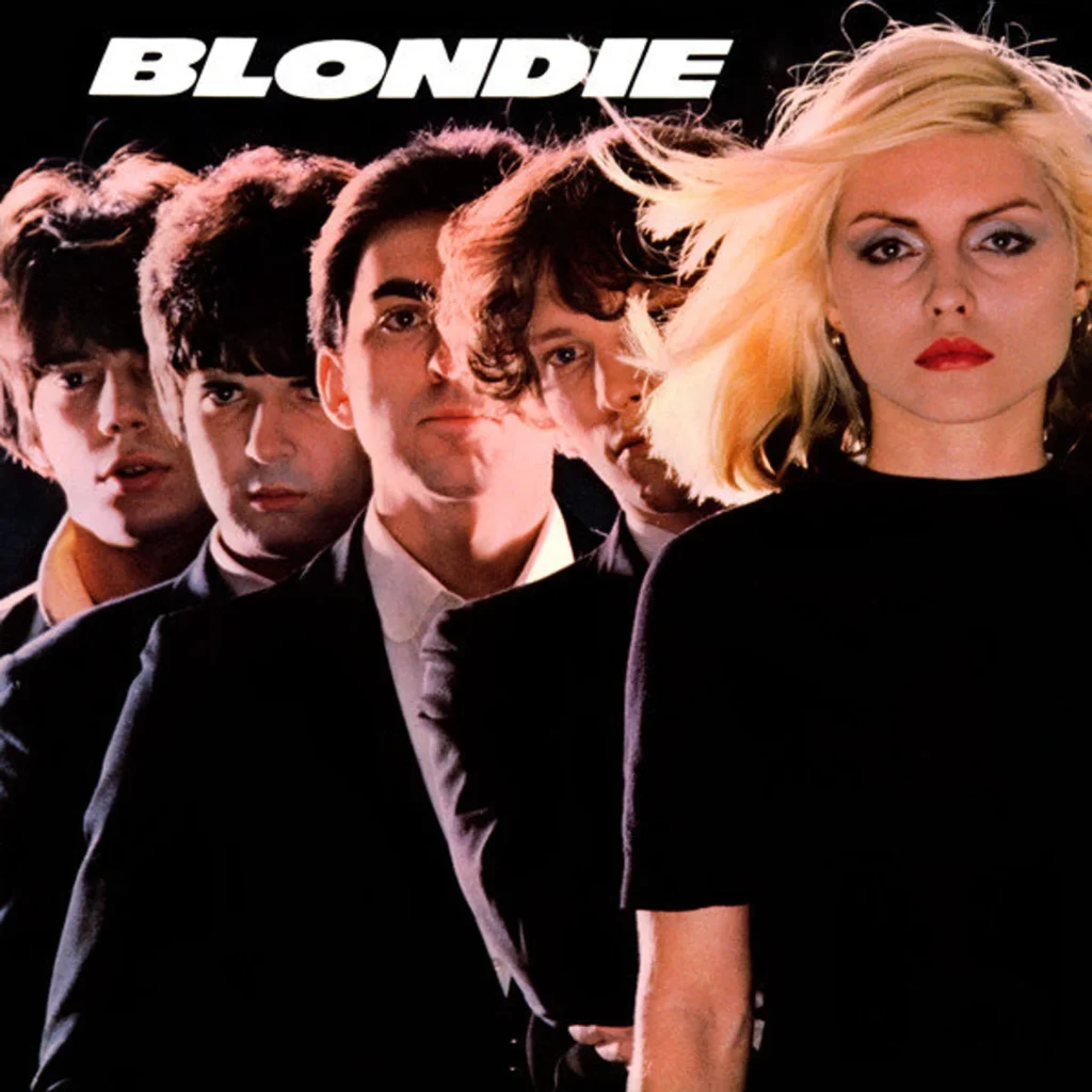 Blondie debut album artwork connected to the 1976 single X Offender