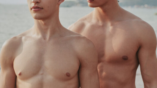Mattis Perez and Alex Joos photographed by Anton Patdu for Salt on Linen on Fucking Young! Online