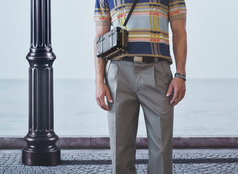 ETRO Spring/Summer 2027 menswear collection featuring paisley, archive prints and relaxed tailoring.
