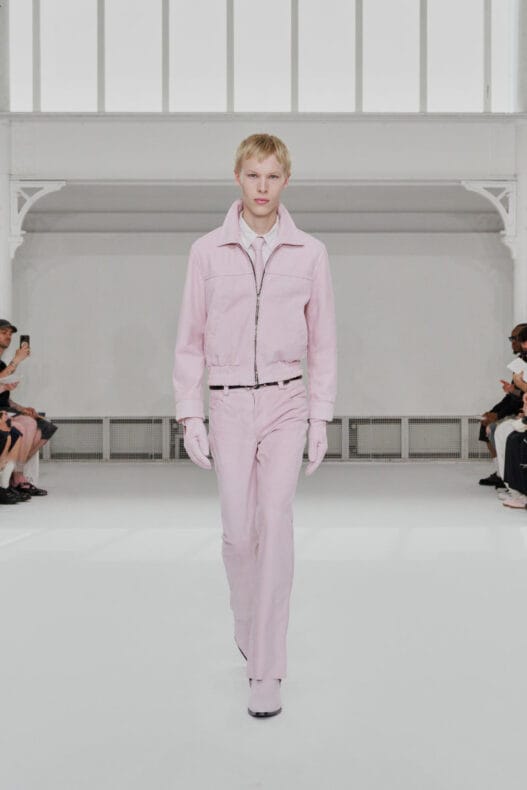 Ernest W. Baker Spring Summer 2027 runway look 25 at Paris Fashion Week
