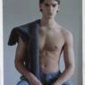Fresh-faced model Bautista photographed and styled by Alberto Saguar for Let The Light In