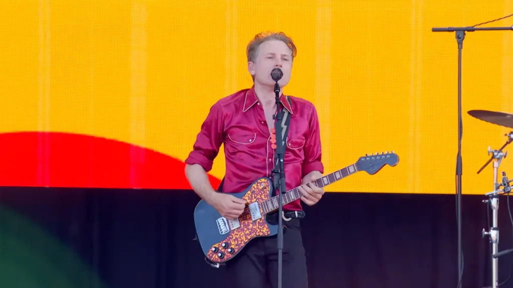 Franz Ferdinand Pinkpop 2026 crowd and stage moment screenshot