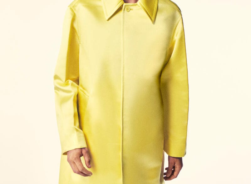 Givenchy Spring/Summer 2027 menswear look from Sarah Burton’s collection