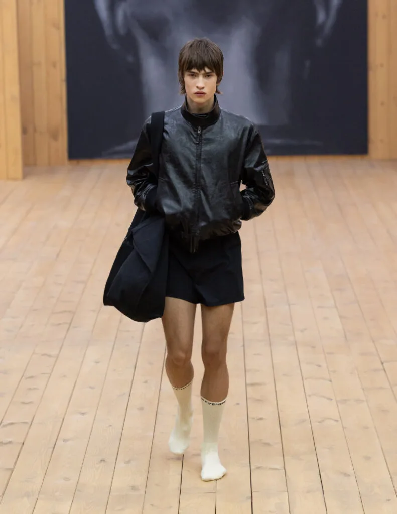 Gosha Rubchinskiy Summer 2027 Look 002 from the Forum men’s collection