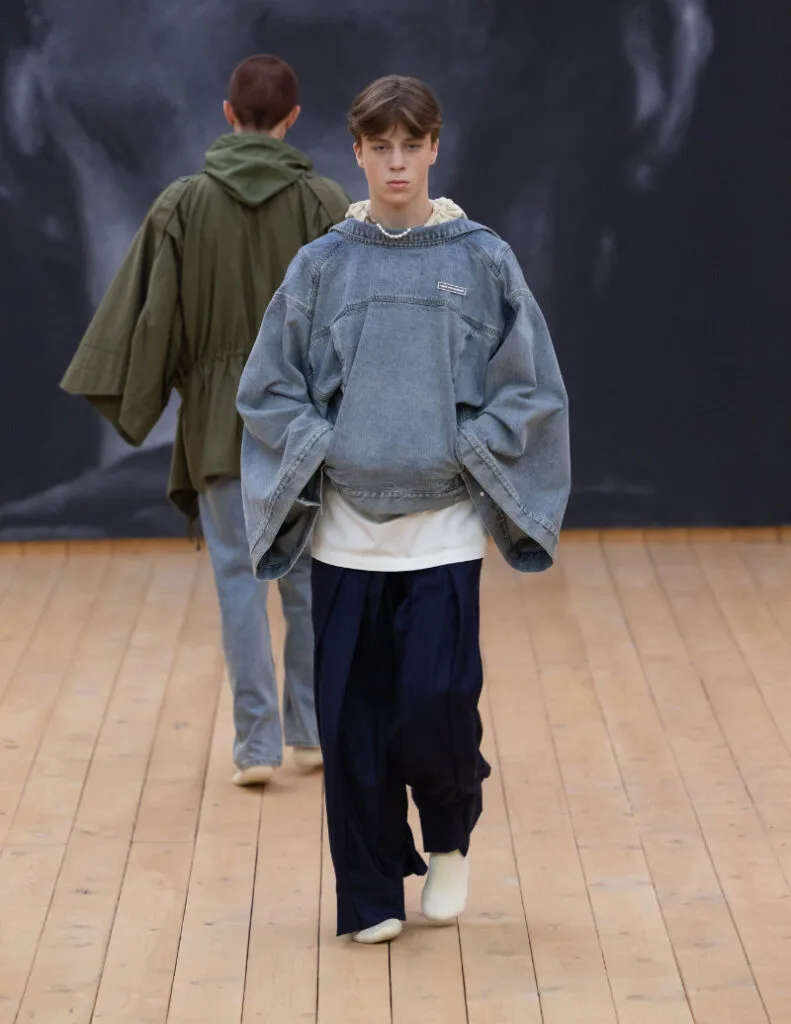 Gosha Rubchinskiy Summer 2027 Look 016 from the men’s Forum runway show