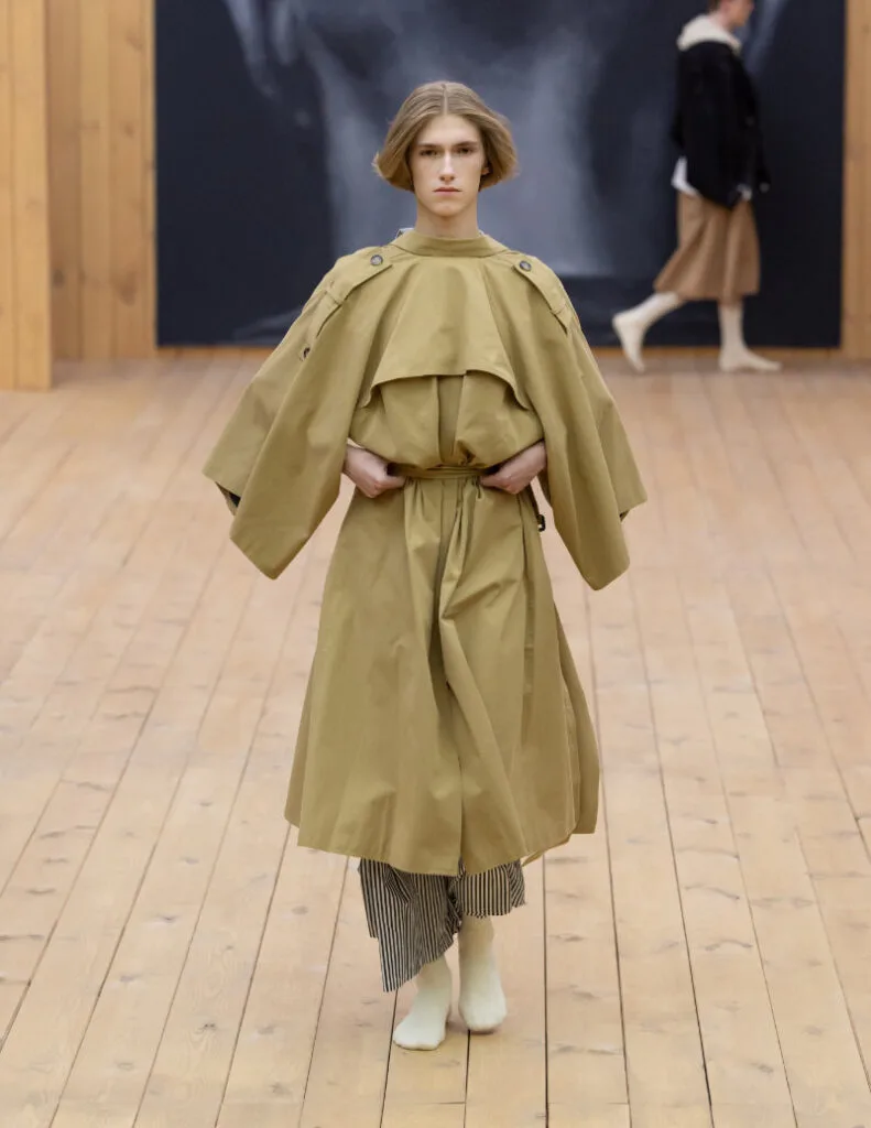 Gosha Rubchinskiy Summer 2027 Look 020 with layered menswear styling