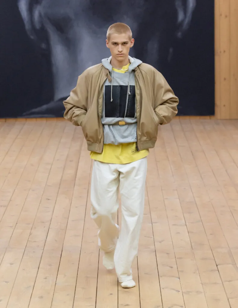 Gosha Rubchinskiy Summer 2027 Look 033 from the Forum presentation
