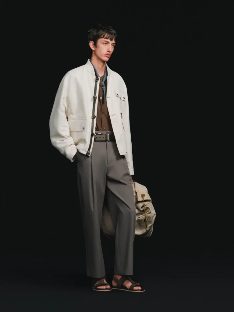 Hermès Spring Summer 2027 menswear look 25