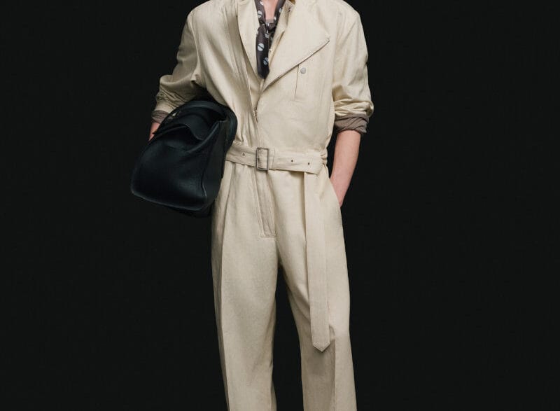 Hermès Spring Summer 2027 menswear lookbook featuring relaxed tailoring and quiet luxury styling