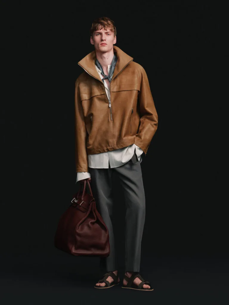 Hermès Spring Summer 2027 menswear look 2