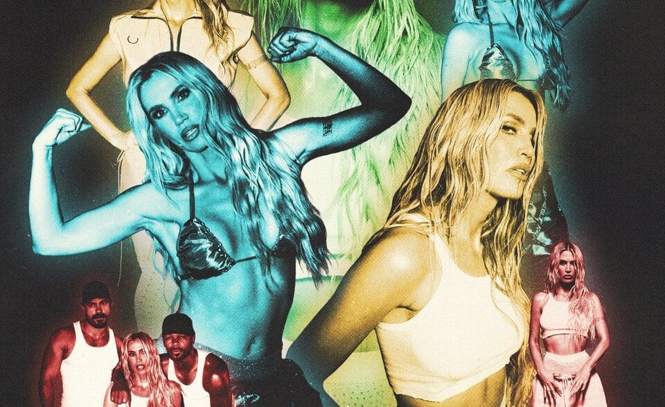 Willa Ford featured in the official poster for her Flex music video directed by Scott King