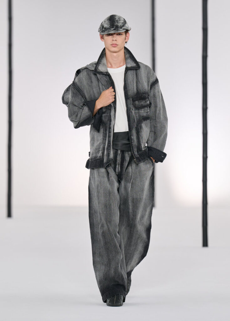 IM MEN Spring/Summer 2027 runway look from In Praise of Bamboo Shadows