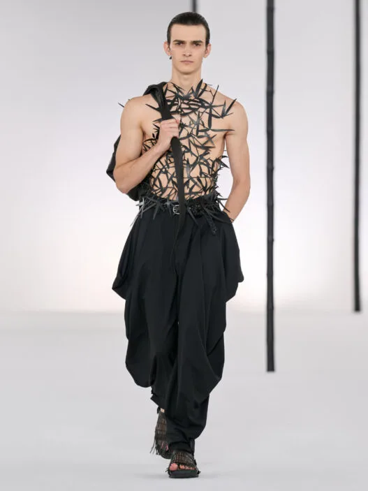 IM MEN Spring/Summer 2027 In Praise of Bamboo Shadows runway look from Paris