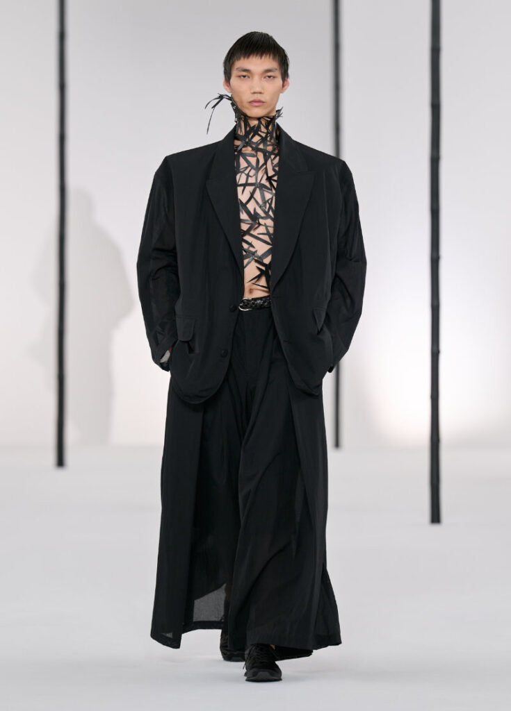 IM MEN Spring/Summer 2027 look with soft structured silhouette