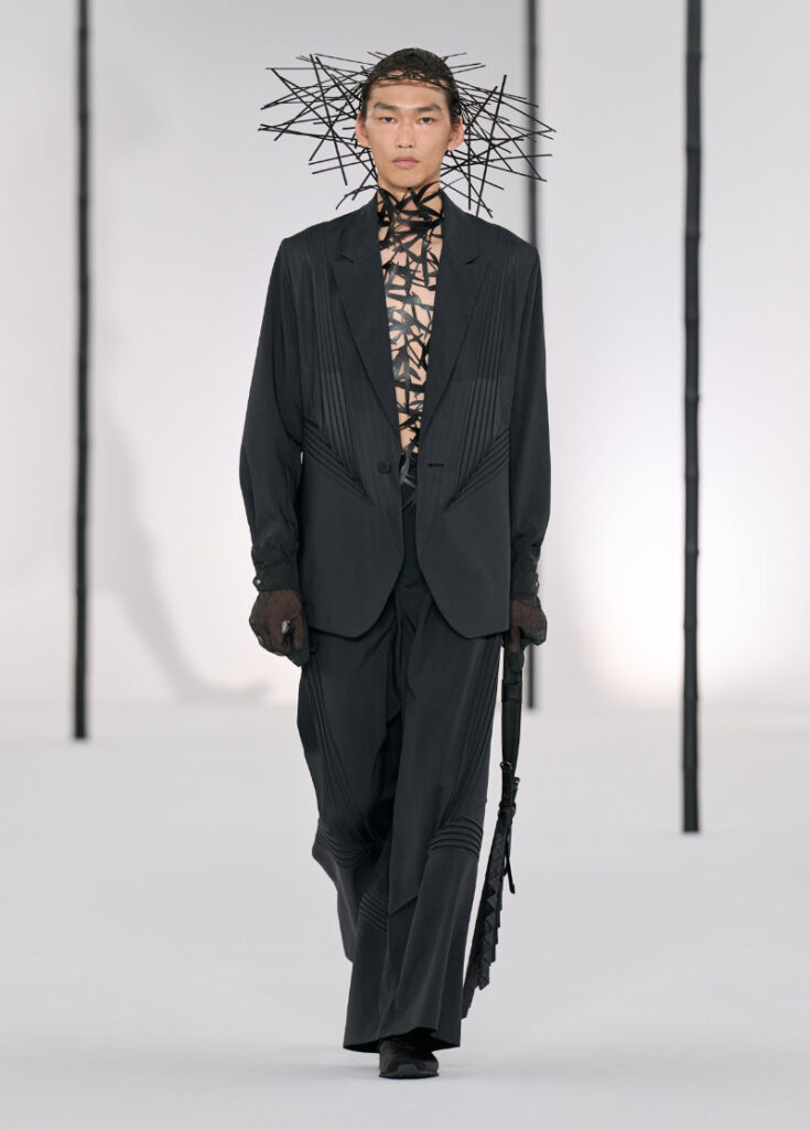 IM MEN Spring/Summer 2027 runway look with relaxed tailoring