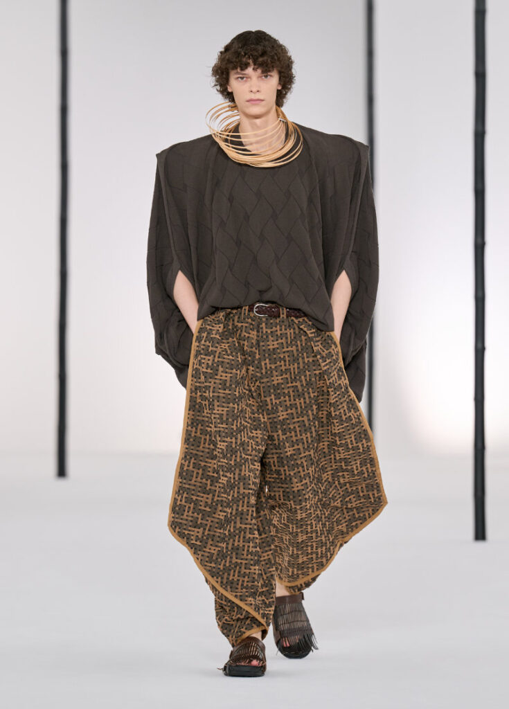 IM MEN Spring/Summer 2027 runway silhouette in motion