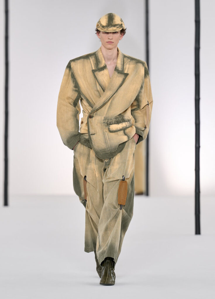 IM MEN Spring/Summer 2027 runway look with layered technical fabric