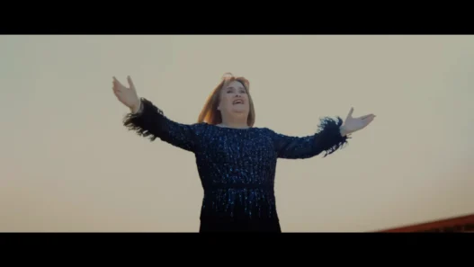 Susan Boyle performing in IRN-BRU’s We’re Made in Scotland from Girders official video