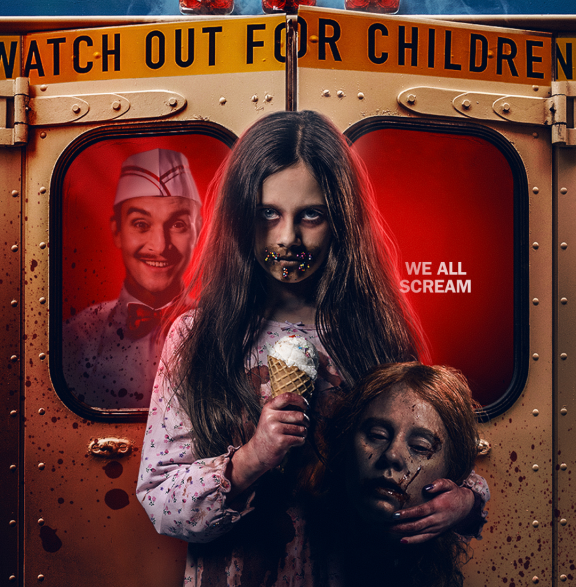 Poster for Eli Roth’s Ice Cream Man starring Ari Millen