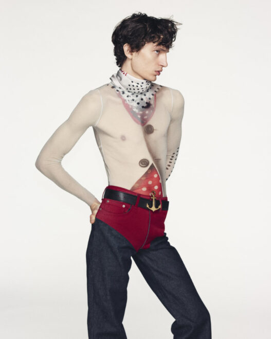 Jean Paul Gaultier Pre-Spring 2027 Le Vestiaire 1 look by Duran Lantink