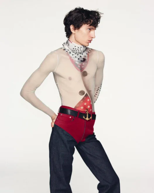 Jean Paul Gaultier Pre-Spring 2027 Le Vestiaire 1 look by Duran Lantink