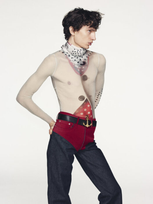 Jean Paul Gaultier Pre-Spring 2027 Le Vestiaire 1 look by Duran Lantink