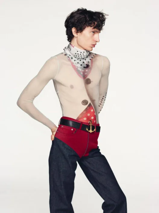Jean Paul Gaultier Pre-Spring 2027 Le Vestiaire 1 look by Duran Lantink