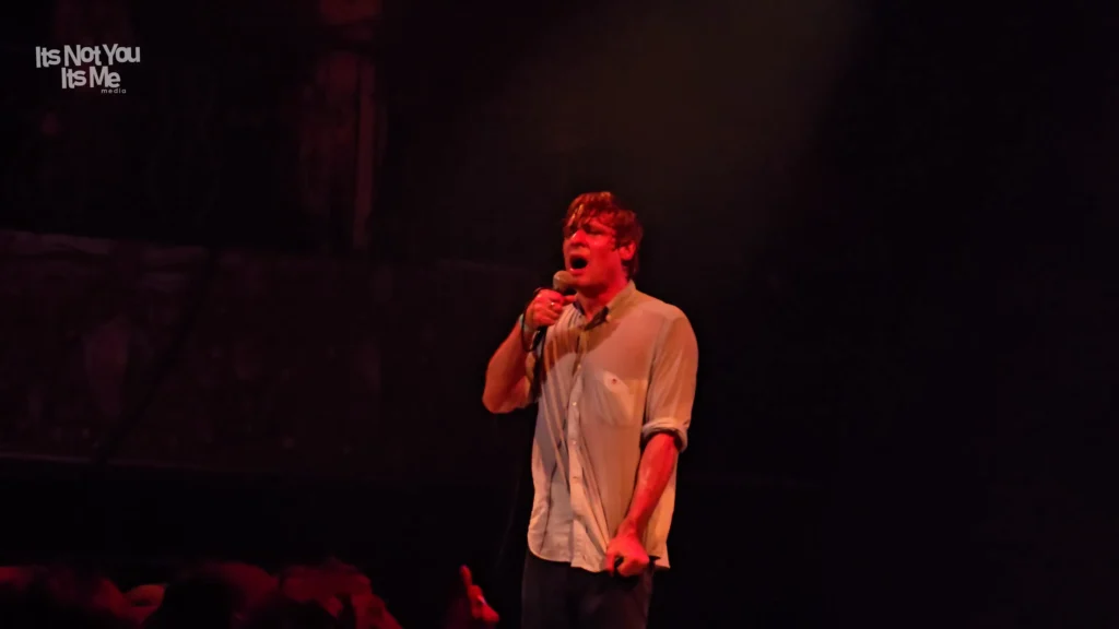 John Maus live show at The Belasco Theatre