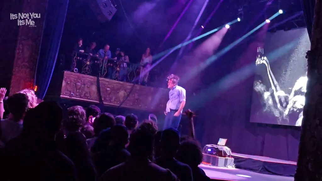 John Maus at The Belasco Theatre in downtown Los Angeles