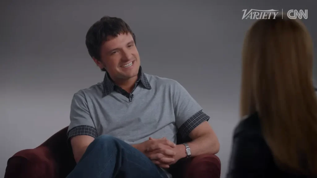 Josh Hutcherson and Elizabeth Banks reunite for Variety’s Actors on Actors
