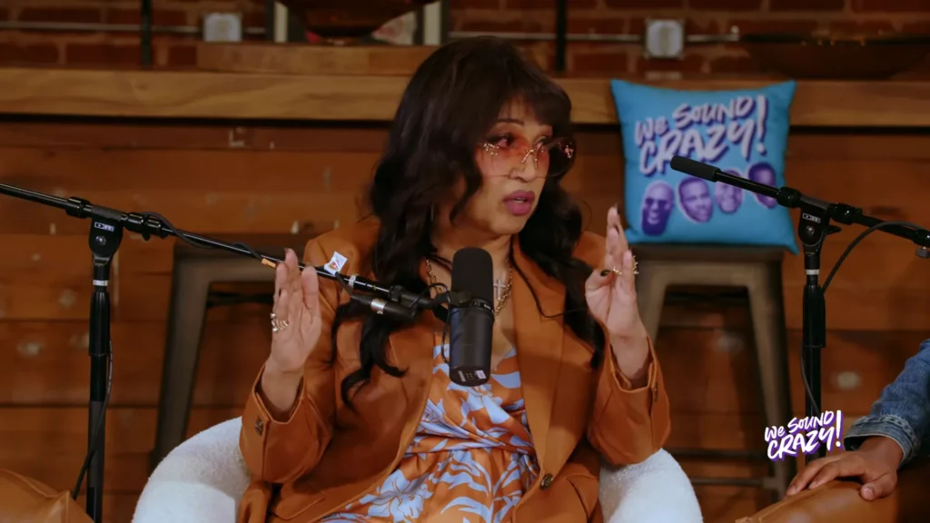 Kym Whitley speaking on the We Sound Crazy podcast