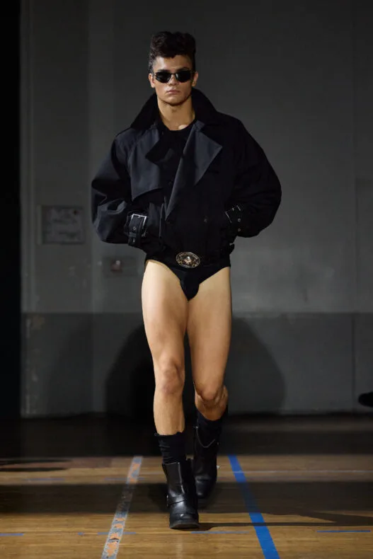 Louis Gabriel Nouchi Spring Summer 2027 menswear look from Paris Fashion Week
