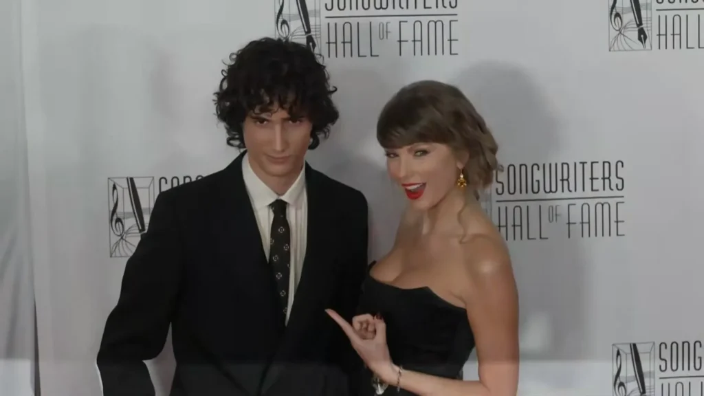 Taylor Swift photographed before her Songwriters Hall of Fame induction