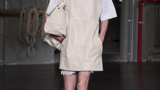 Simone Rocha Spring/Summer 2027 menswear look at Pitti Uomo.