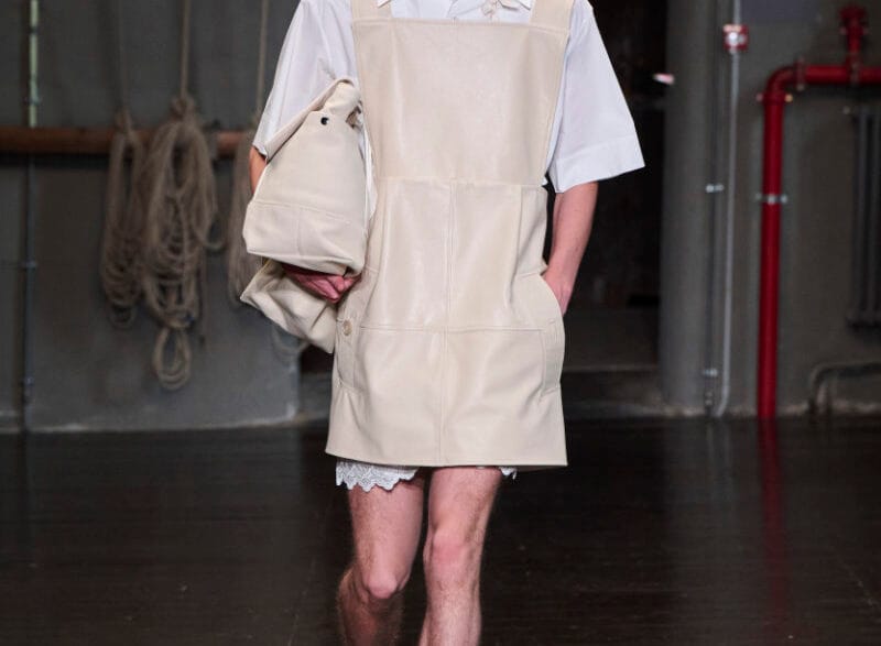 Simone Rocha Spring/Summer 2027 menswear look at Pitti Uomo.