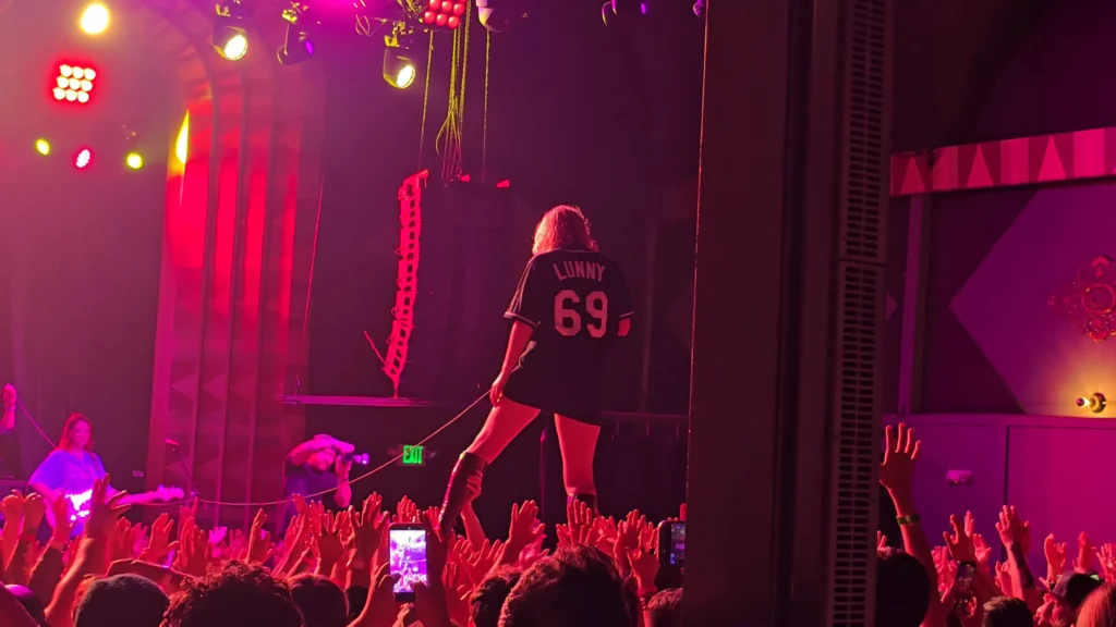 Lambrini Girls live at The Regent Theater in Los Angeles
