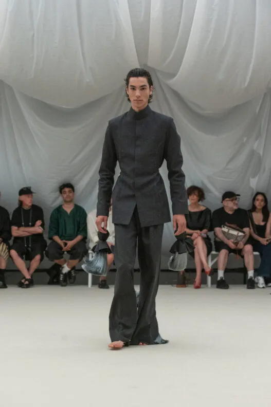 KML Spring Summer 2027 menswear look from Paris Fashion Week