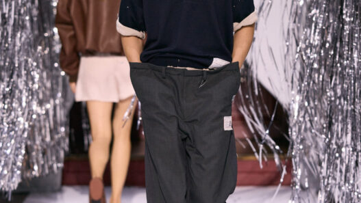 Maison Mihara Yasuhiro Spring/Summer 2027 runway look from Paris Fashion Week