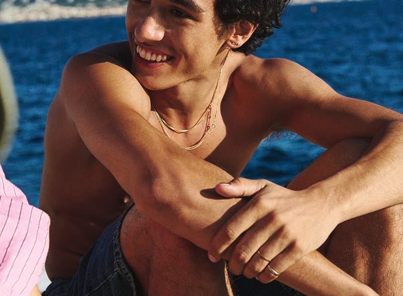 Marc O’Polo Denim Spring Summer 2026 Crayfish Season menswear campaign look.