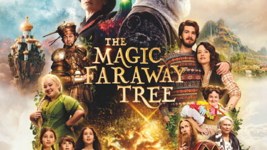 Andrew Garfield and Claire Foy in The Magic Faraway Tree film poster.